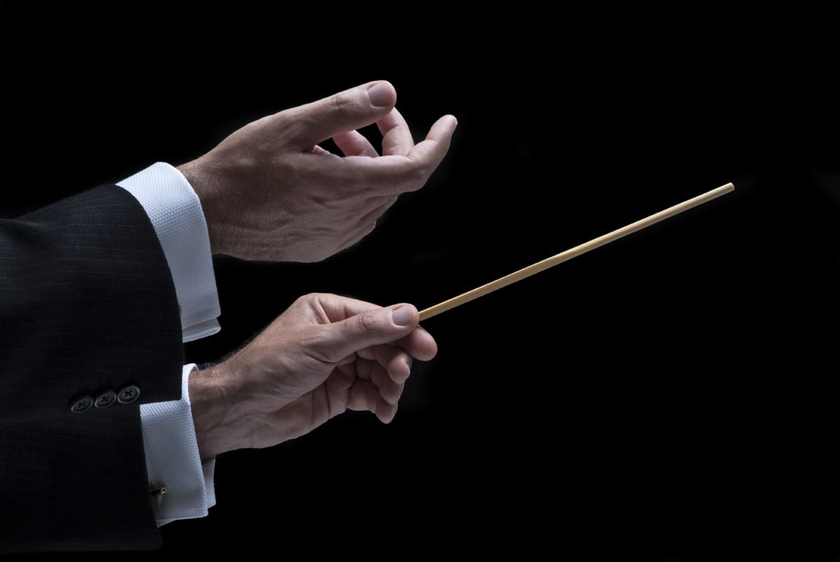 Conductor's hands - cultural transformation in companies - netzwerk managementberatung | coaching